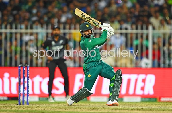 Asif Ali Pakistan v New Zealand T20 World Cup Dubai 2021