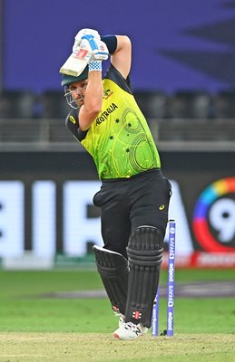 Aaron Finch Australia v Sri Lanka T20 World Cup 2021