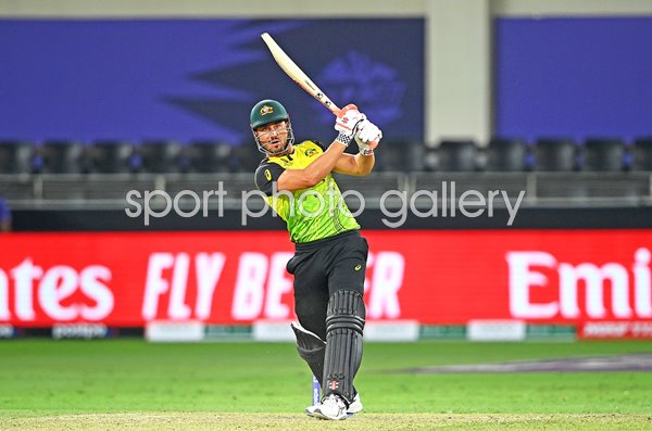 Marcus Stoinis Australia v Sri Lanka T20 World Cup Dubai 2021