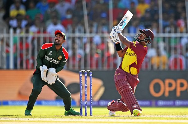 Nicholas Pooran West Indies v Bangladesh T20 World Cup 2021