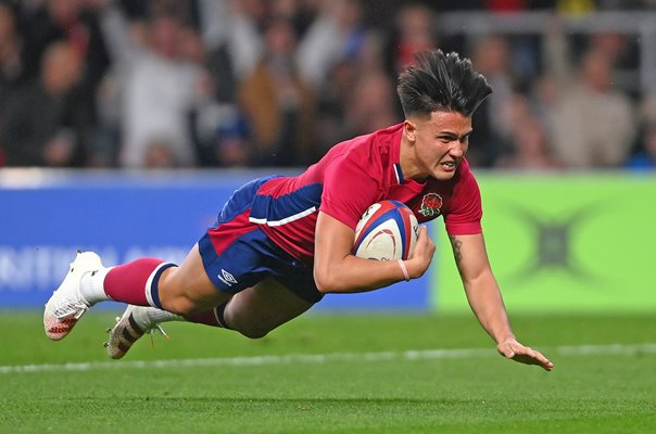 Marcus Smith England scores v Tonga Autumn Series Twickenham 2021