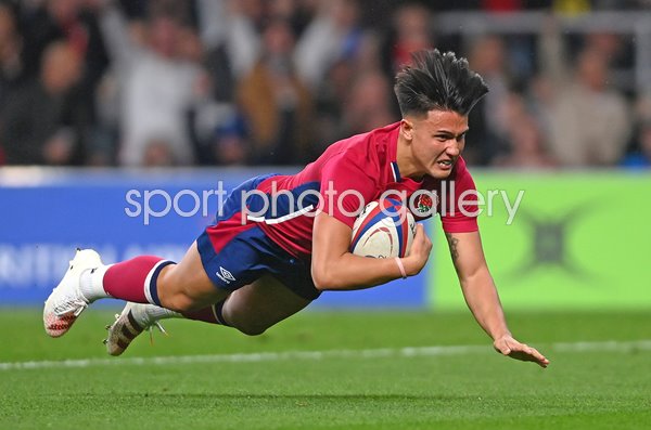 Marcus Smith England scores v Tonga Autumn Series Twickenham 2021