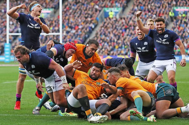 Hamish Watson Scotland scores v Australia Murrayfield 2021