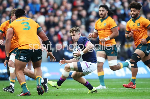 Darcy Graham Scotland v Australia Autumn Series Murrayfield 2021