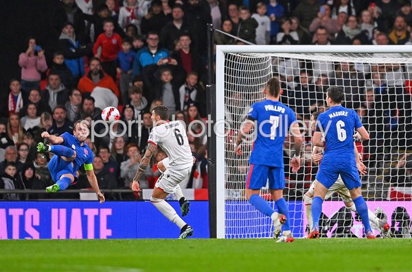 Harry Kane England scores v Albania World Cup Qualifier 2022