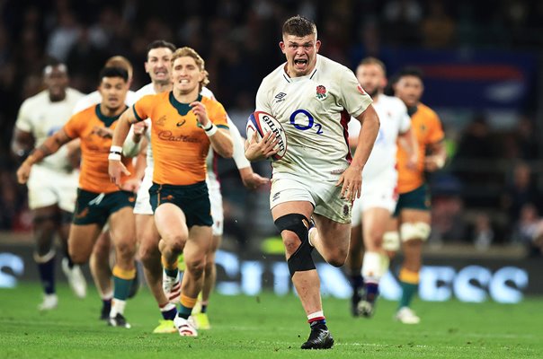 Jamie Blamire England scores try v Australia Autumn Series 2021