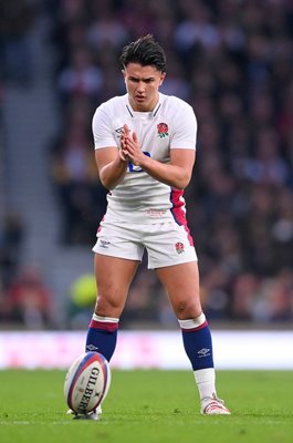 Marcus Smith England kicker v South Africa Twickenham 2021