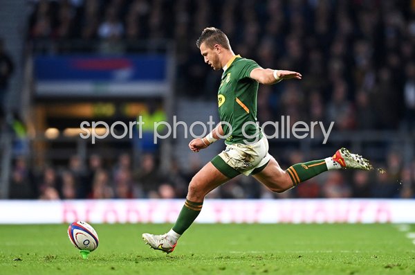 Handre Pollard South Africa v England Autumn Series 2021