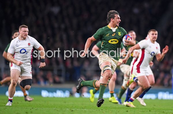 Eben Etzebeth South Africa breaks v England Autumn Nations Series 2021