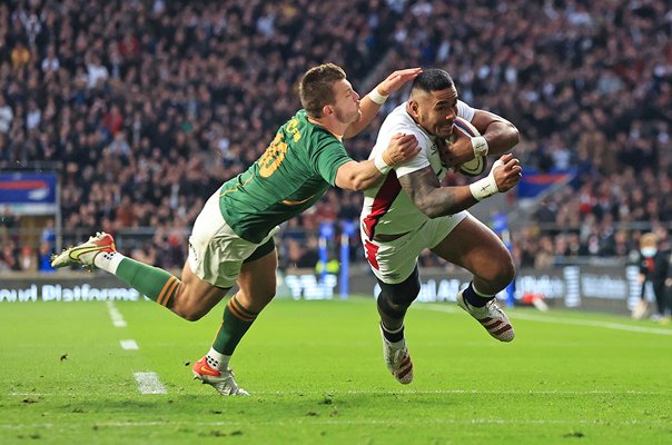 Manu Tuilagi England scores v South Africa Autumn Series 2021