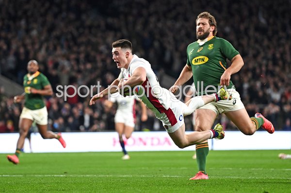 Raffi Quirke England scores v South Africa Autumn Series 2021