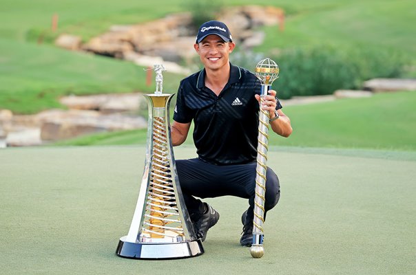 Collin Morikawa USA World Tour Champion & Race to Dubai Winner 2021