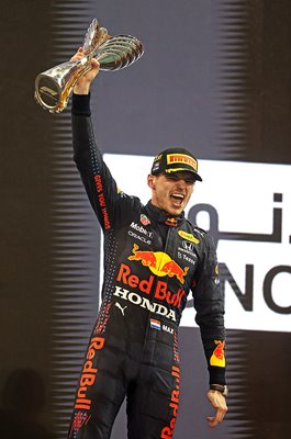 Max Verstappen Netherlands World Champion Abu Dhabi 2021