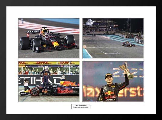 Max Verstappen F1 World Champion 2021 Special