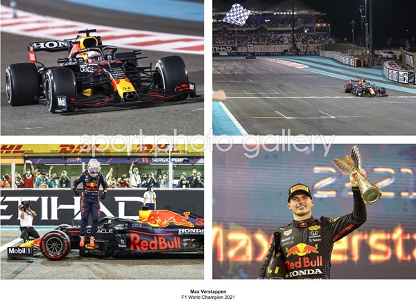 Max Verstappen F1 World Champion 2021 Special