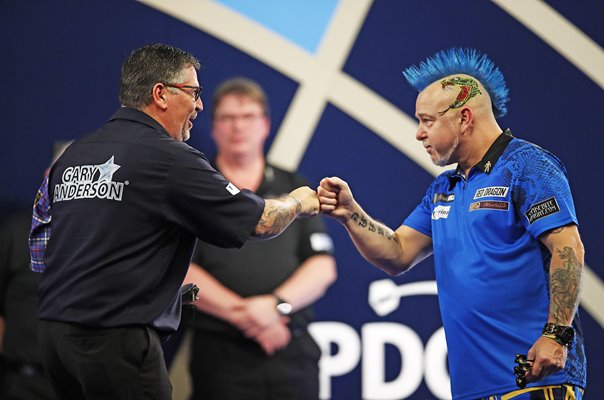 Peter Wright & Gary Anderson Scotland PDC World Darts 2022