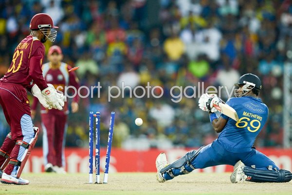 Angelo Matthews & Dinesh Ramdin World T20 Final 2012