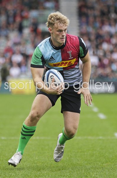 Louis Lynagh Harlequins v Worcester Warriors Premiership Rugby 2022