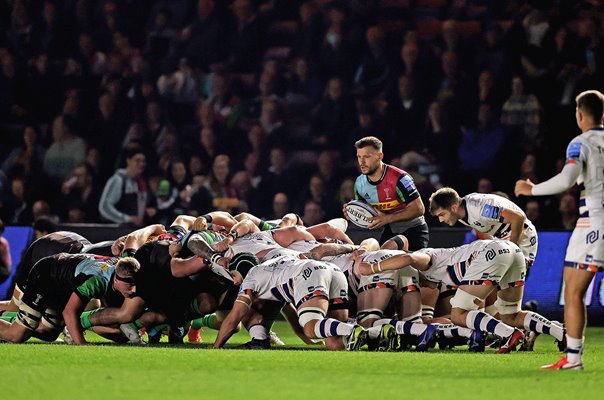 Danny Care Harlequins scrum half v Bristol Premiership Rugby 2022