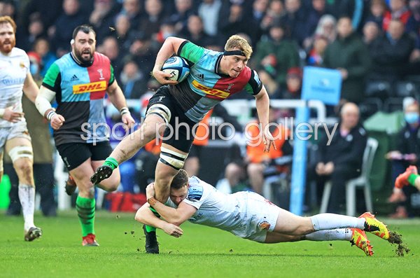 Jack Kenningham Harlequins v Exeter Chiefs Premiership Rugby 2022
