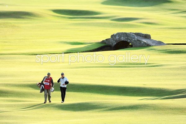 The sun sets on the fairways of St Andrews