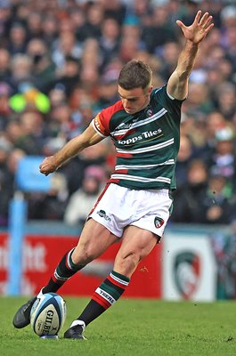 George Ford Leicester v Harlequins Welford Road Gallagher Premiership 2022