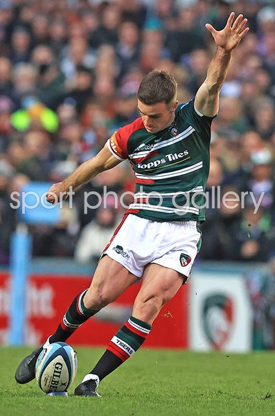 George Ford Leicester v Harlequins Welford Road Gallagher Premiership 2022