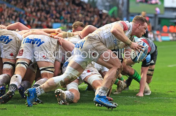Sam Simmonds Exeter Chiefs v Harlequins Gallagher Premiership 2022