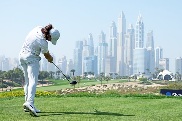 Tommy Fleetwood England 8th Tee Emirates Club Dubai 2022