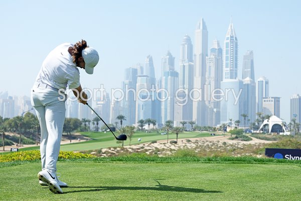 Tommy Fleetwood England 8th Tee Emirates Club Dubai 2022