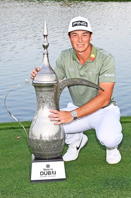 Viktor Hovland Norway Dubai Desert Classic Champion 2022
