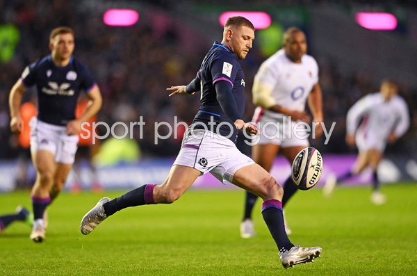 Finn Russell Scotland v England Murrayfield Six Nations 2022
