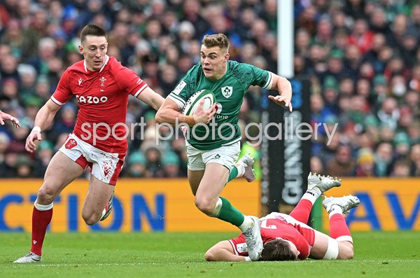 Garry Ringrose Ireland v Wales Dublin Six Nations 2022