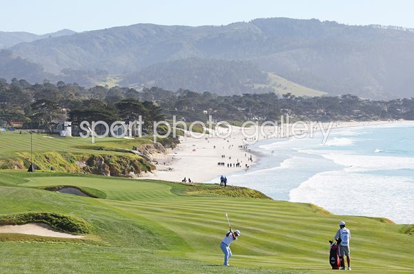 Kurt Kitayama par 4 9th Hole Pebble Beach Pro-Am 2022