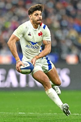 Romain Ntamack France v Italy Paris Six Nations 2022