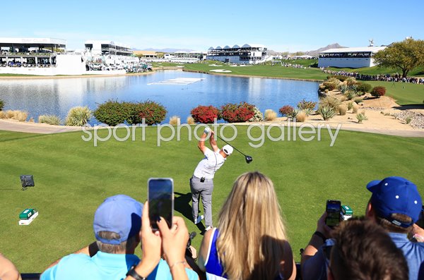 Jon Rahm Spain 18th Tee TPC Scottsdale Phoenix Open 2022