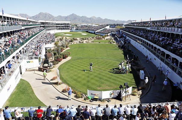 Russell Knox Scotland 16th Tee TPC Scottsdale Phoenix Open 2022