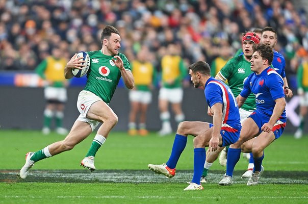 Hugo Keenan Ireland v France Paris Six Nations 2022