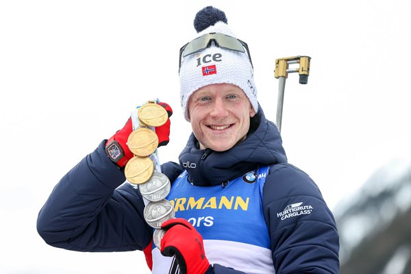 Johannes Thingnes Boe Norway Golds IBU World Championships Italy 2020