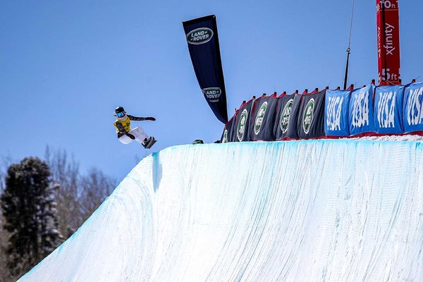Chloe Kim USA Snowboarding Halfpipe World Cup Aspen 2021