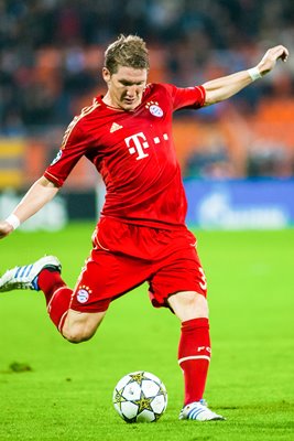 Bastian Schweinsteiger of Bayern v BATE Borisov