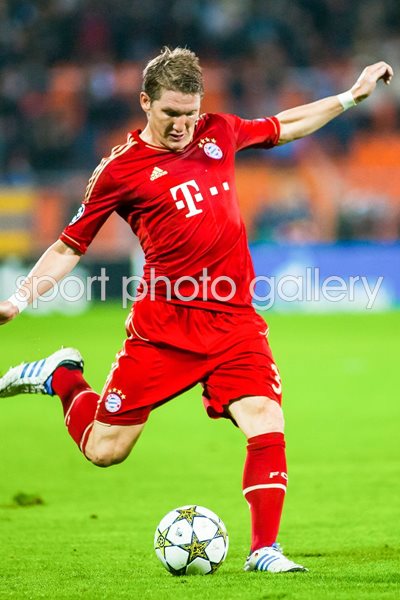 Bastian Schweinsteiger of Bayern v BATE Borisov