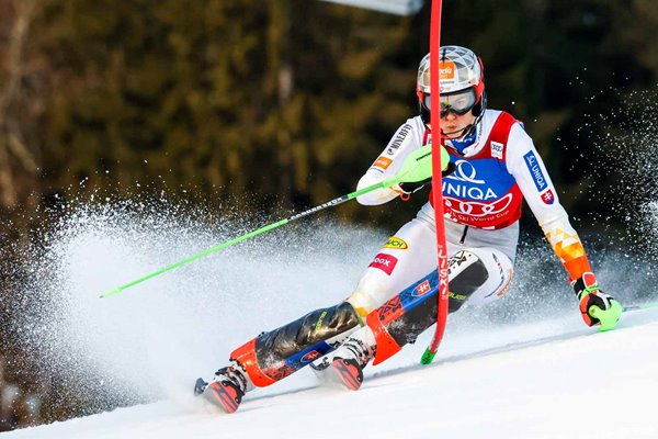Petra Vlhova Slovakia wins World Cup Slalom Austria 2021