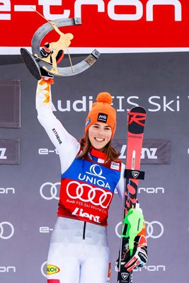 Petra Vlhova Slovakia wins Alpine Ski World Cup Slalom Austria 2021
