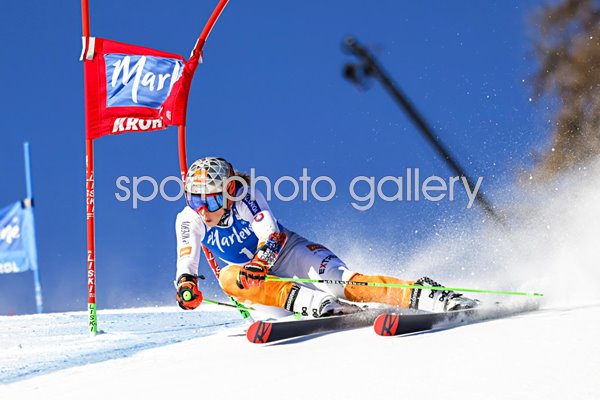 Petra Vlhova Slovakia Giant Slalom World Cup Italy 2021