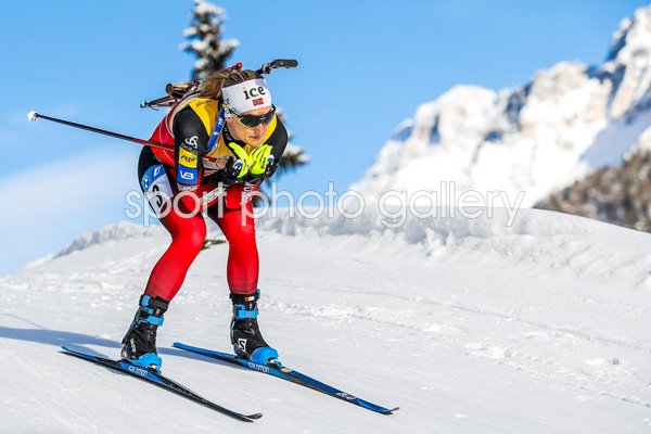 Marte Olsbu Roeiseland Norway Women's 10km Biathlon Pursuit 2021