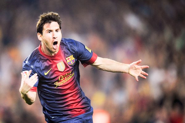  Lionel Messi - FC Barcelona v Real Madrid CF - La Liga
