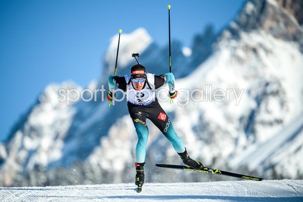 Quentin Fillon Maillet France Biathlon World Cup Austria 2018