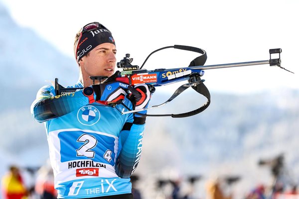 Quentin Fillon Maillet France Biathlon World Cup Hochfilzen 2021