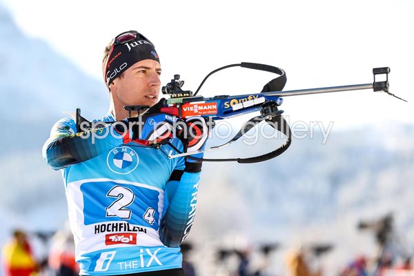 Quentin Fillon Maillet France Biathlon World Cup Hochfilzen 2021